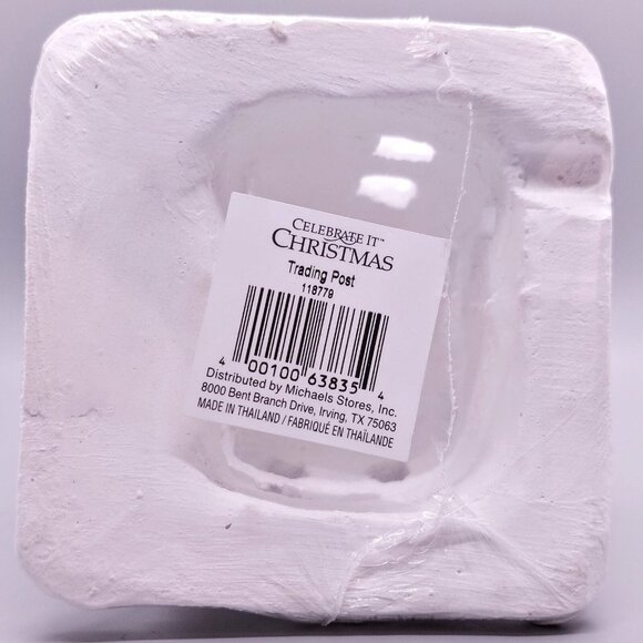 Celebrate It Christmas Trading Post 118779 w/Single Socket Light NEW Sealed - Picture 3 of 9